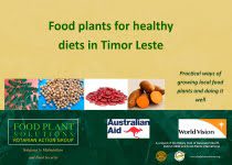 Food Plants for Healthy Diets in Timor Leste – (English)