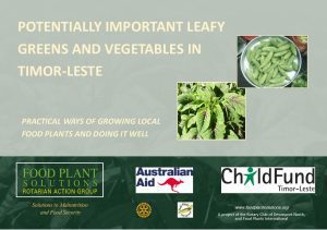 Potentially Important Leafy Greens and Vegetables in Timor-Leste