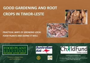 Good Gardening and Root Crops in Timor-Leste